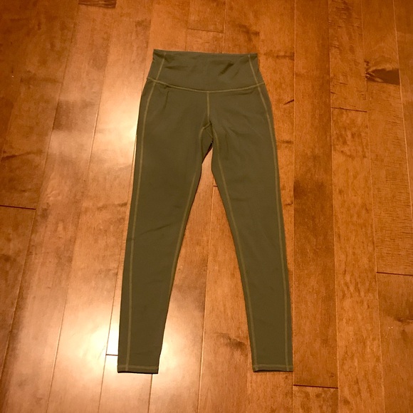 Athleta Hunter Green Leggings: XS petite (short) - Picture 2 of 4